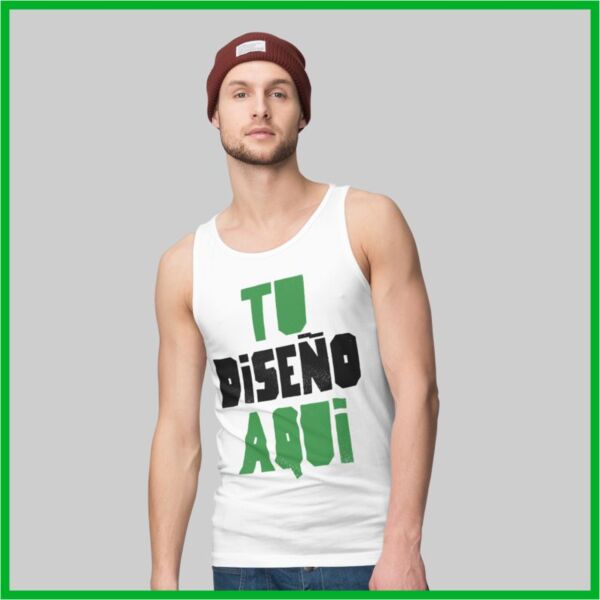 Camiseta Sin mangas de Hombre Texas Thumbnail