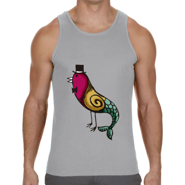 Sr Pájaro - Camiseta Sin mangas de Hombre Texas Thumbnail