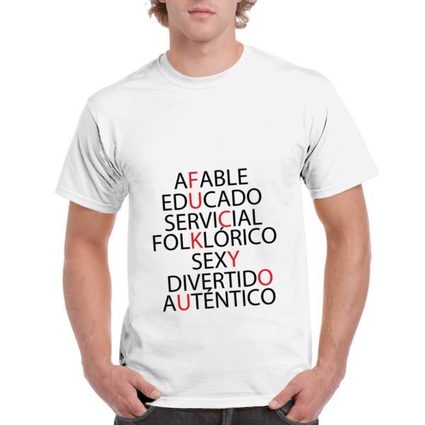 F.U. - Camiseta de Hombre Braco Premium 100% algodon Thumbnail