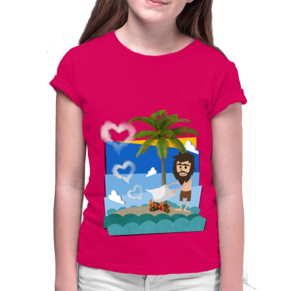 Náufrago - Camiseta de niña 100% Algodon Jamaica Thumbnail