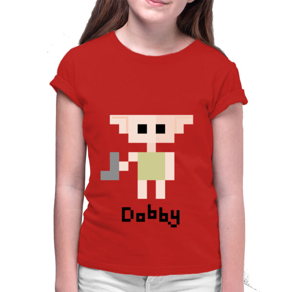 Pixel Dobby - Camiseta de niña 100% Algodon Jamaica Thumbnail